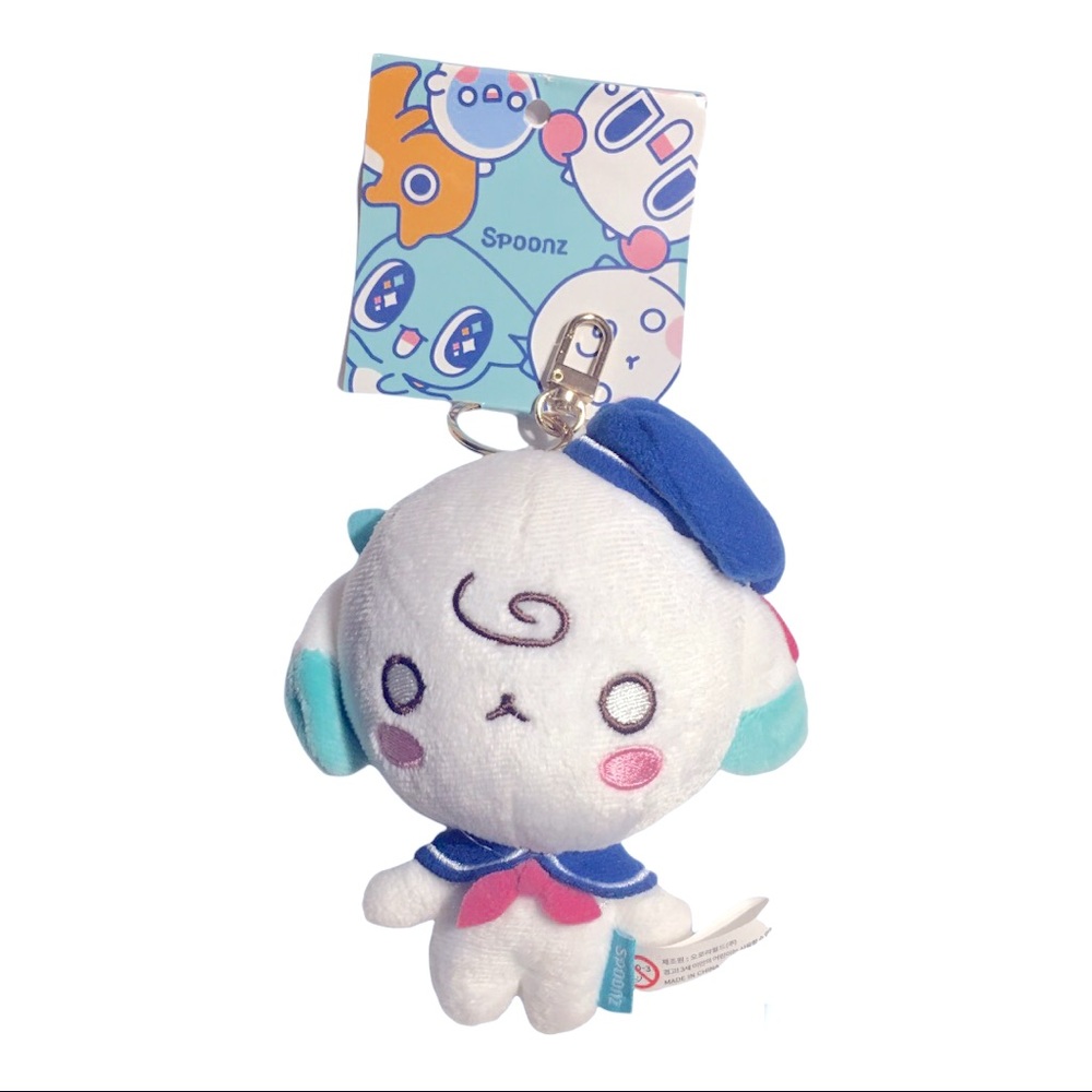 NWT Spoonz x NU’EST K-pop character plush keychain